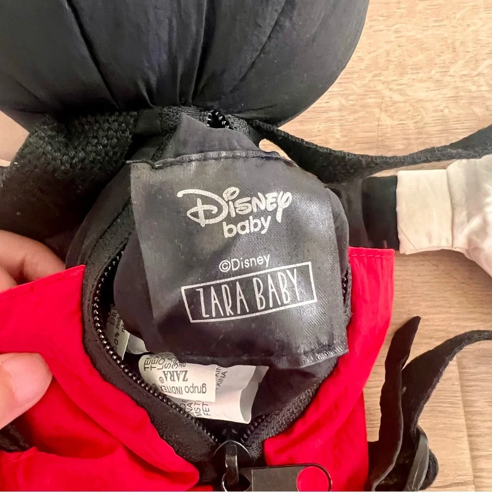 Disney Baby Mickey Mouse Plush Stuffed Animal Zara Baby Backpack‎